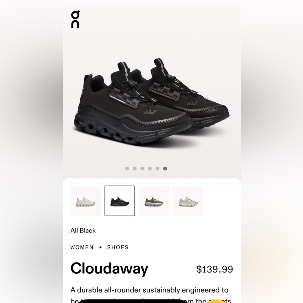 Brand New On Running sneakers